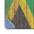 Jamaican Flag Dark Wood Galaxy Z Fold5 5G Skin
